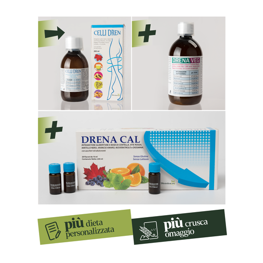 Programma Anticellulite 1 mese Drena Cal