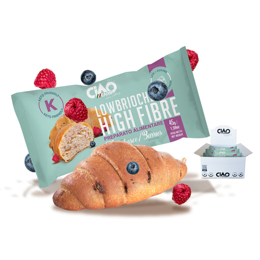 Lowbrioche con Frutti di Bosco 45g. • (Box da 6)