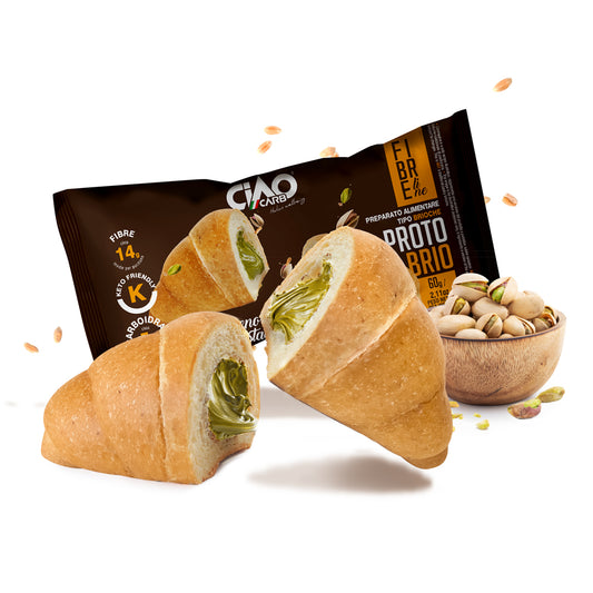 Proto Bio Ripieno con Crema al Pistacchio 60g. • (Box da 6)